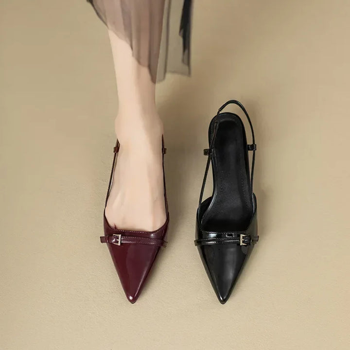 Teresa – Classic Mid-Heel Sandals