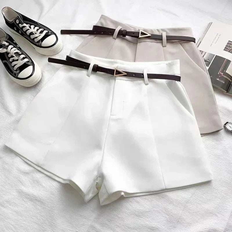 Isobel – Sleek High-Waist Shorts