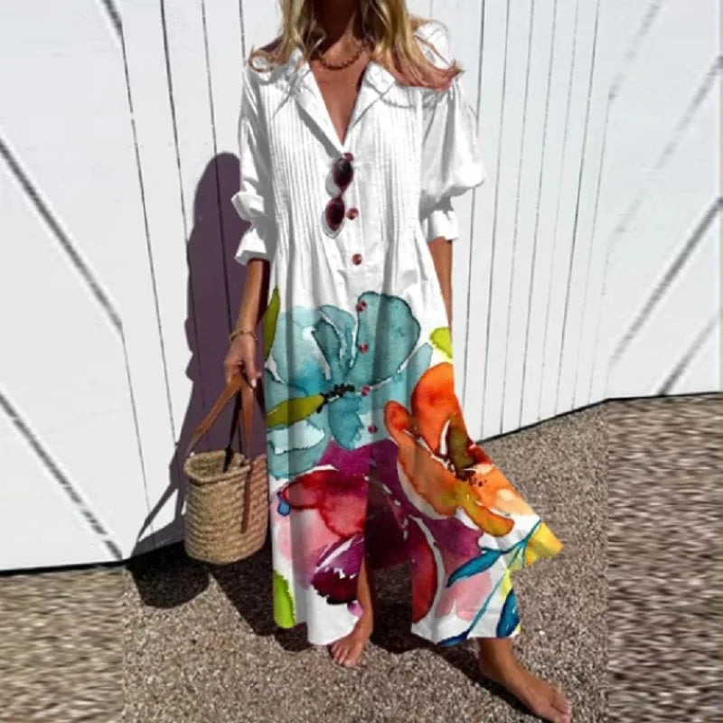 Melissa – Chic Boho Maxi Dress