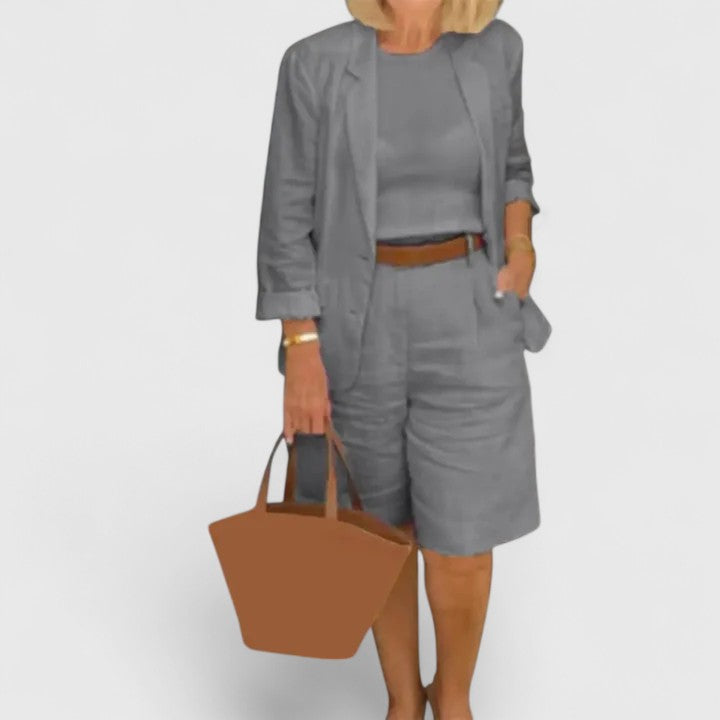 Nadine – Elegant Two-Piece Suit Set