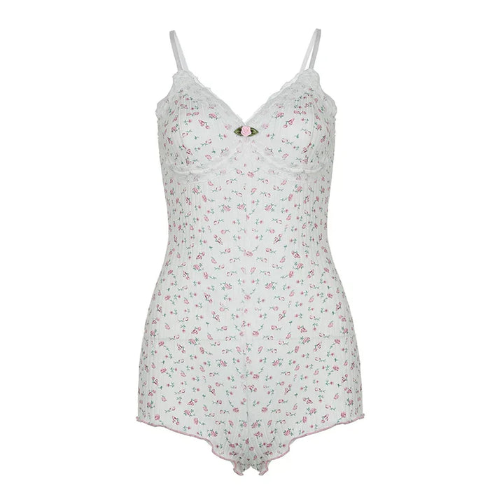 Teresa – Dreamy Floral Sleeveless Bodysuit