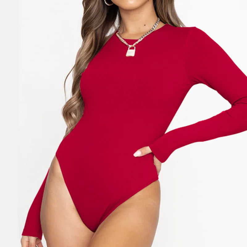 Mavis – Sleek Long Sleeve Bodysuit