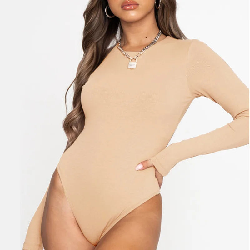 Mavis – Sleek Long Sleeve Bodysuit