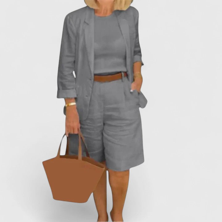 Nadine – Elegant Two-Piece Suit Set