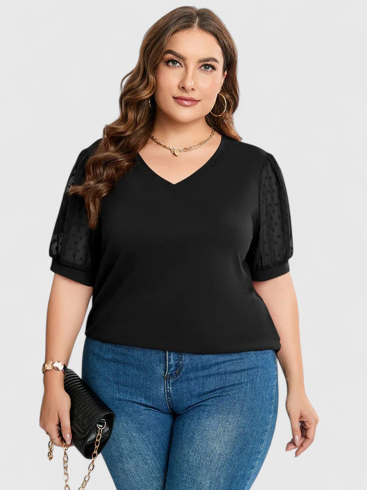 Rosina – Comfortable V-Neck Top
