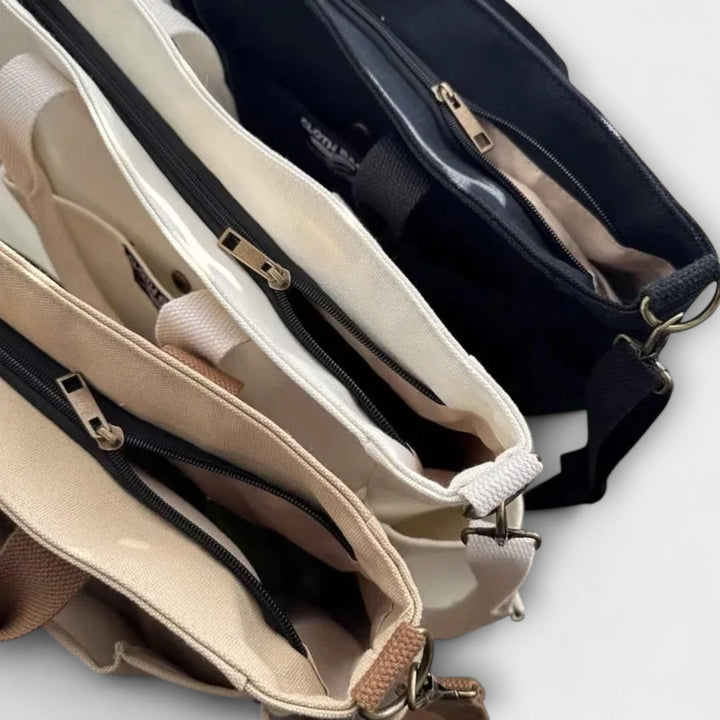 Nadia – Minimalist Canvas Tote Bag