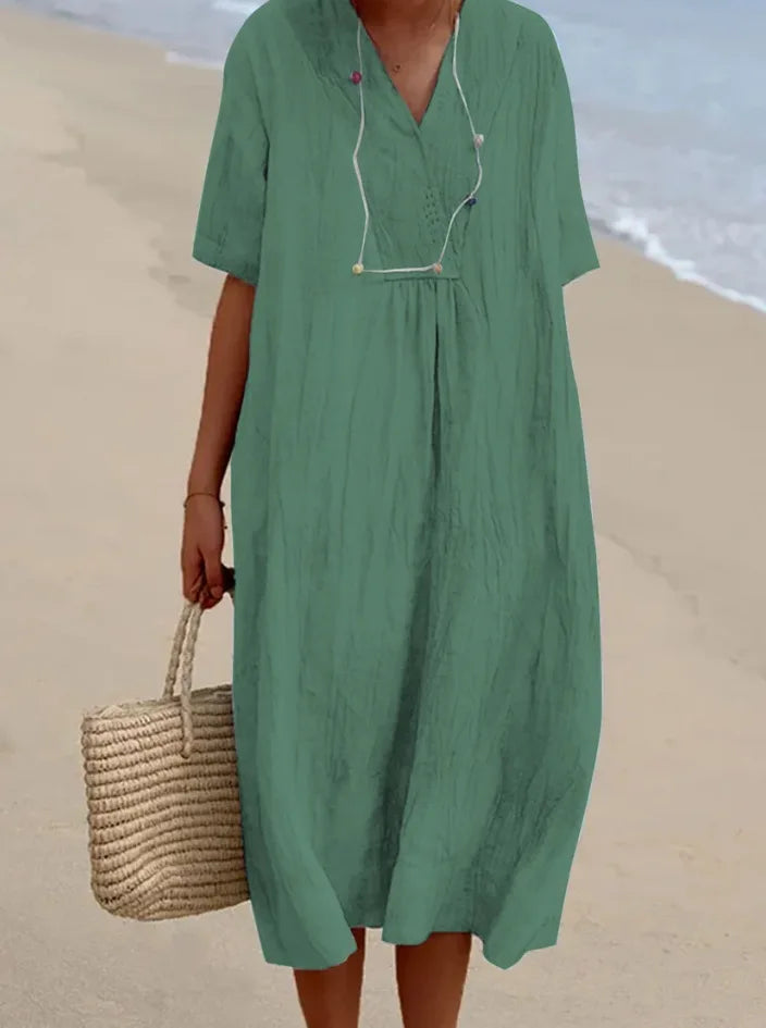 Harriet – Relaxed Textured Maxi Dress