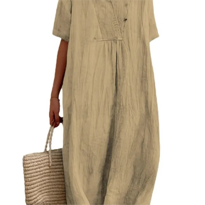 Harriet – Relaxed Textured Maxi Dress