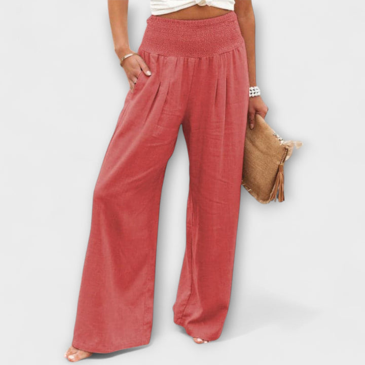 Pamela – Casual Wide-Leg Pants