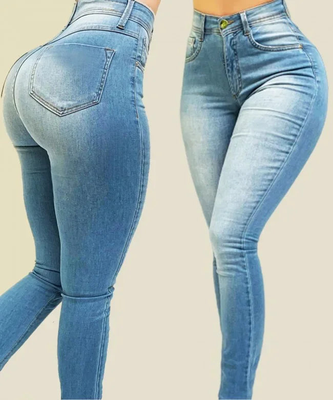 Josie – Sleek High-Waist Skinny Jeans