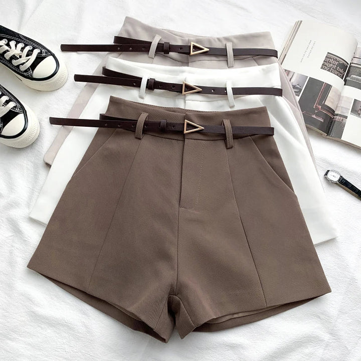 Isobel – Sleek High-Waist Shorts