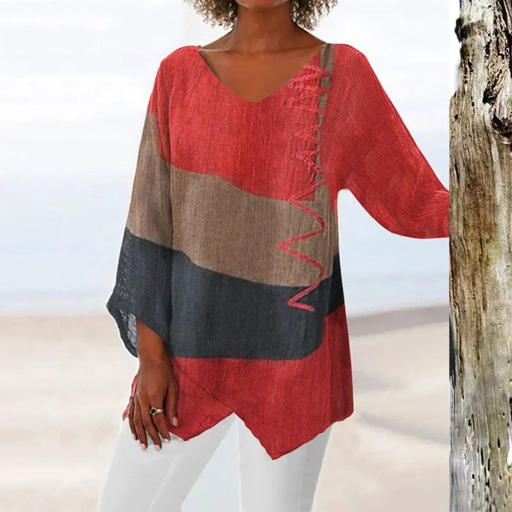 Joyce – Stylish Loose-Fit Long-Sleeve Top