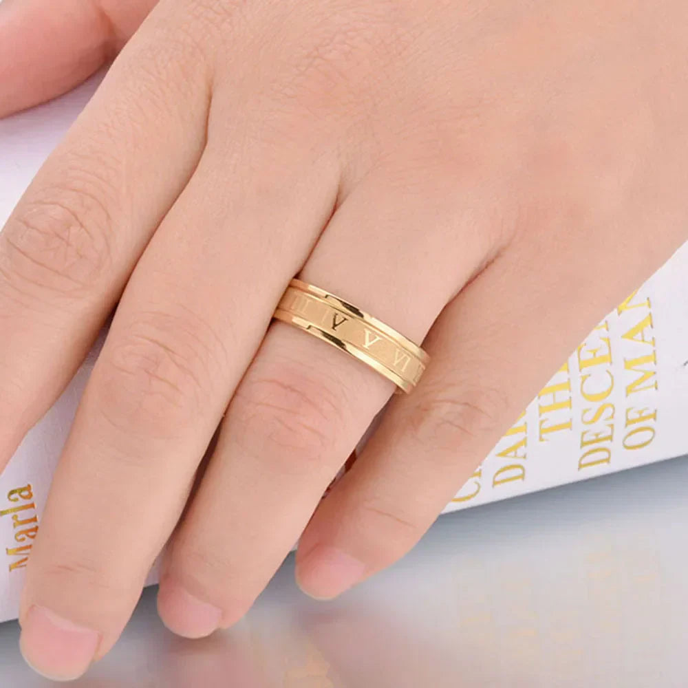 Abby – Vintage Pearl Golden Ring