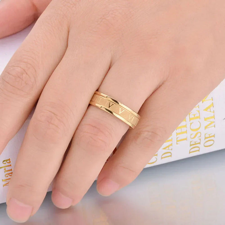 Abby – Vintage Pearl Golden Ring