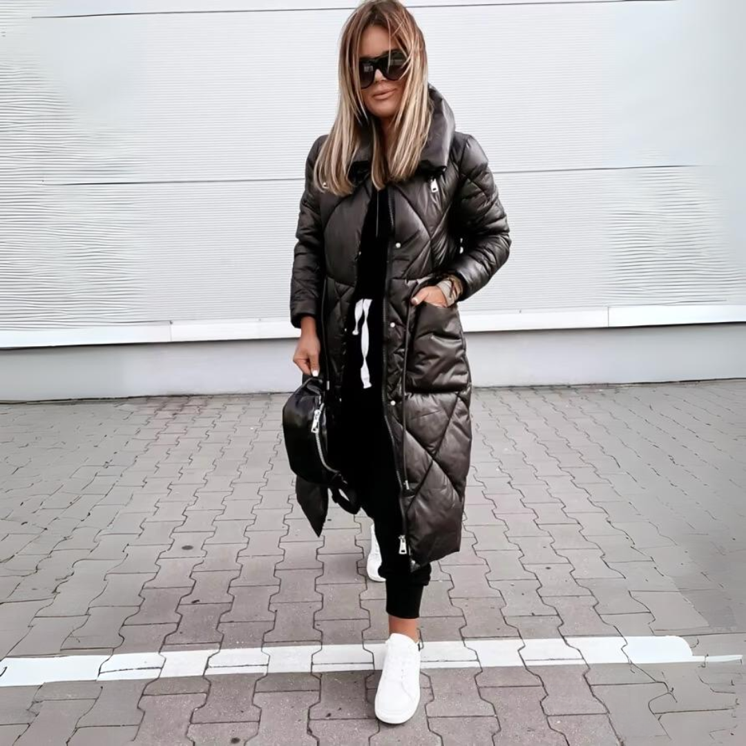 Stella – Modern Quilted Coat
