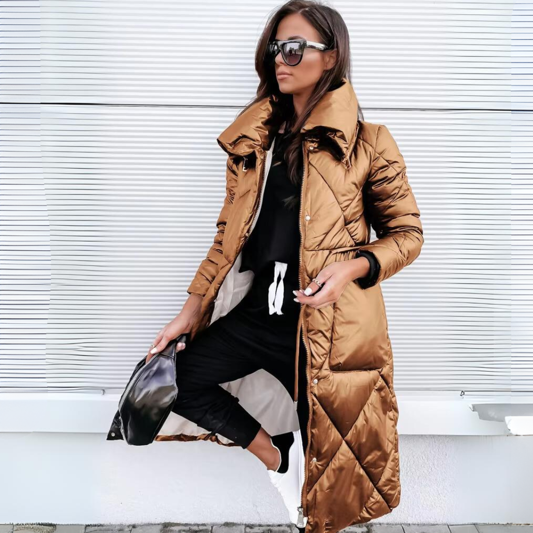 Stella – Modern Quilted Coat