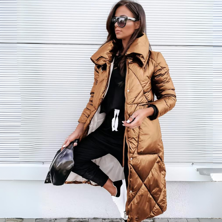 Stella – Modern Quilted Coat