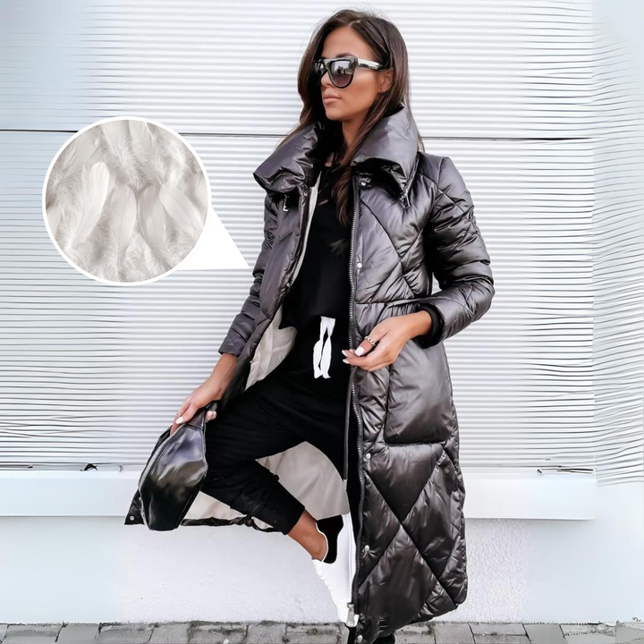 Stella – Modern Quilted Coat