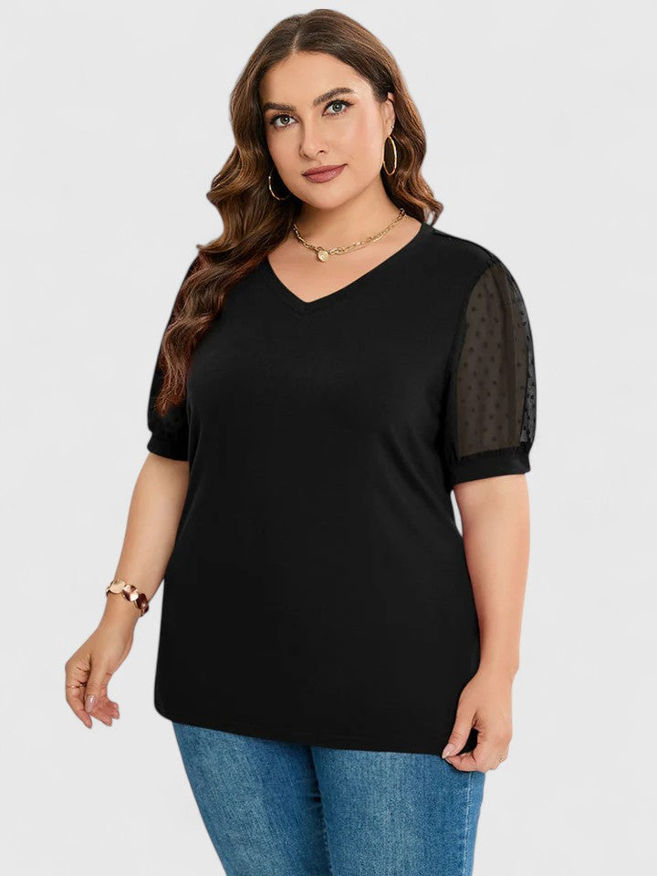 Rosina – Comfortable V-Neck Top