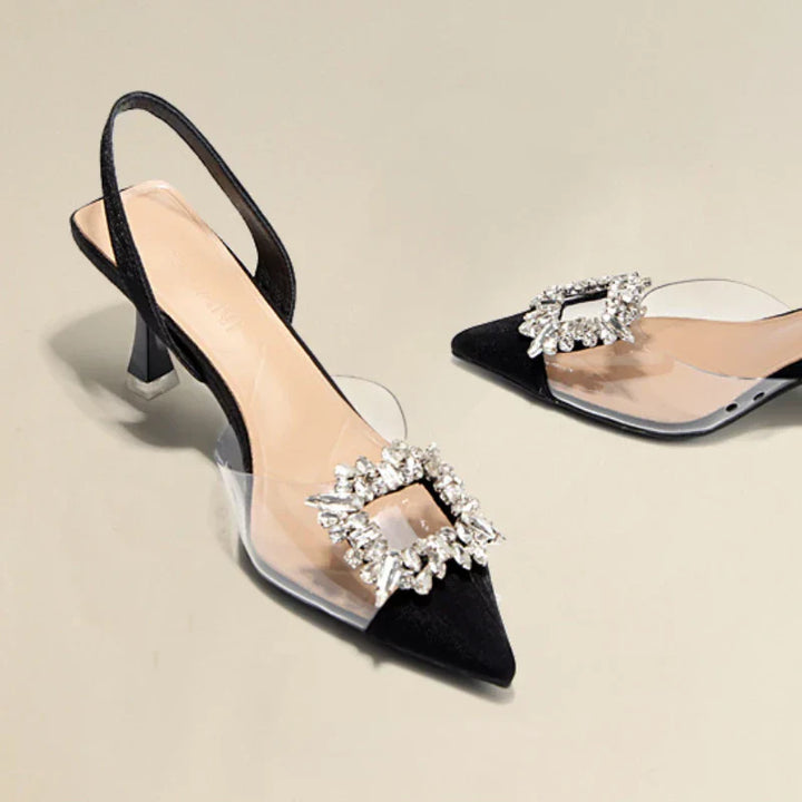 Sally – Sophisticated Sparkle Pointed Heels