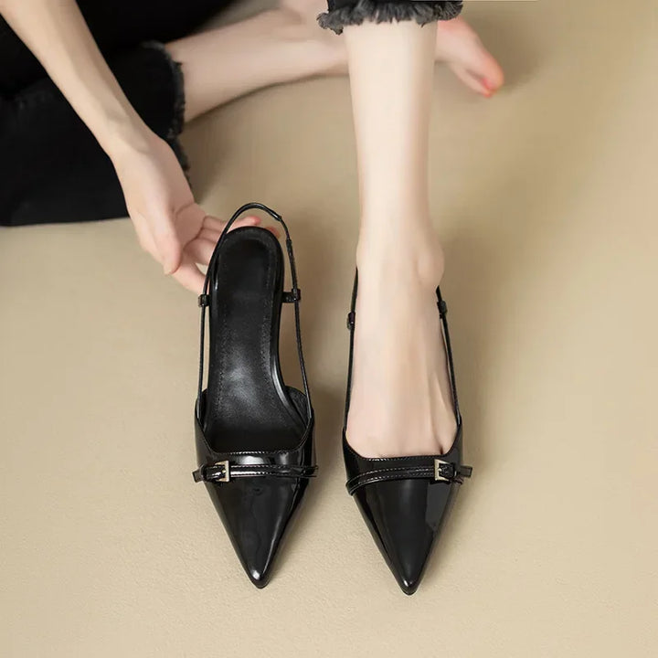 Teresa – Classic Mid-Heel Sandals