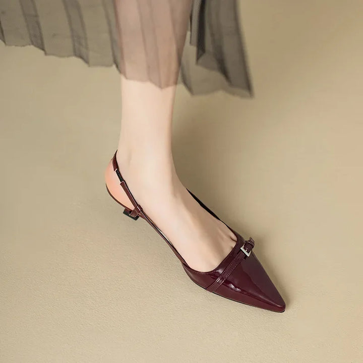 Teresa – Classic Mid-Heel Sandals