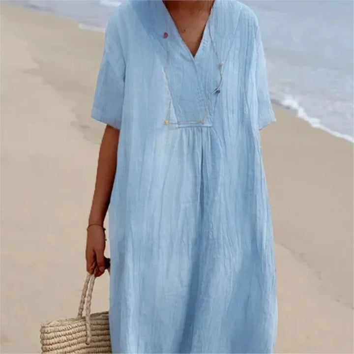 Harriet – Relaxed Textured Maxi Dress