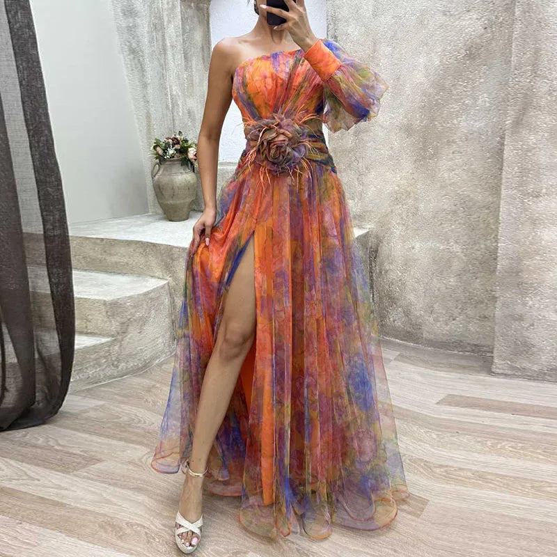 Ethel – Dreamy Floral Elegance Dress
