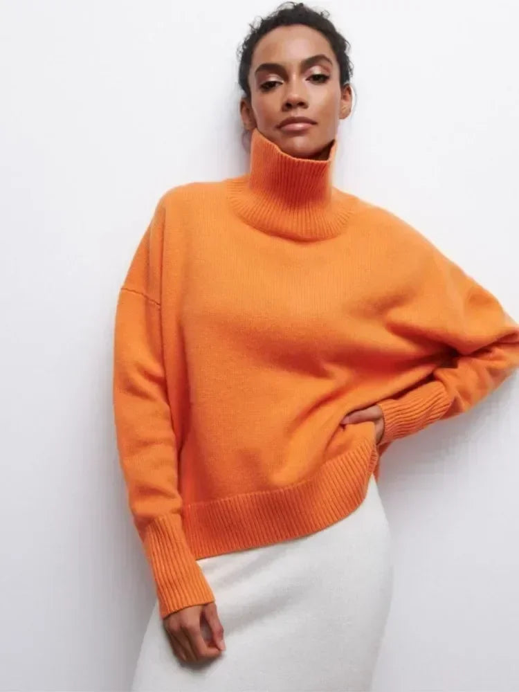 Cheryl – Elegant Turtleneck Sweater