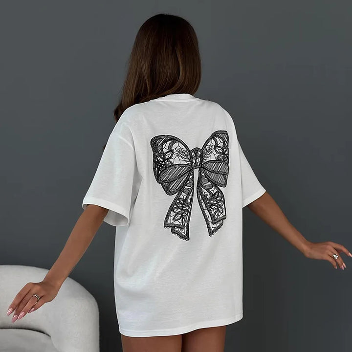 Josie – Cute Comfy Bow Tee