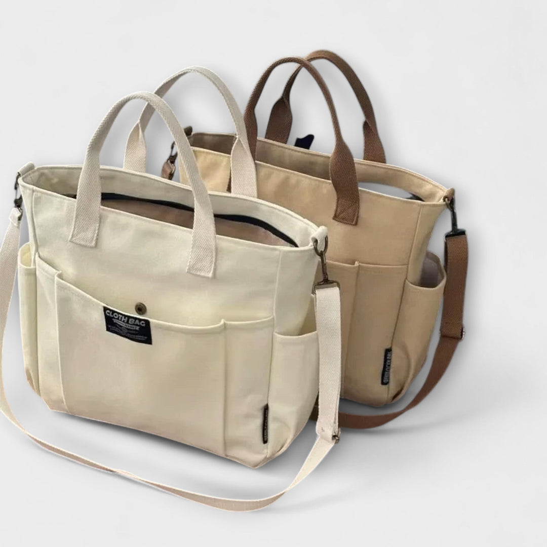 Nadia – Minimalist Canvas Tote Bag