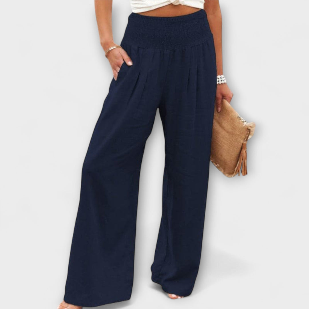 Pamela – Casual Wide-Leg Pants