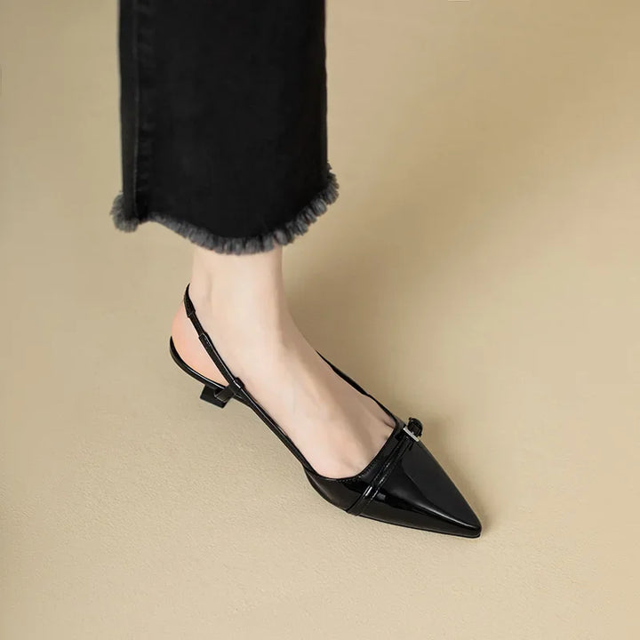 Teresa – Classic Mid-Heel Sandals
