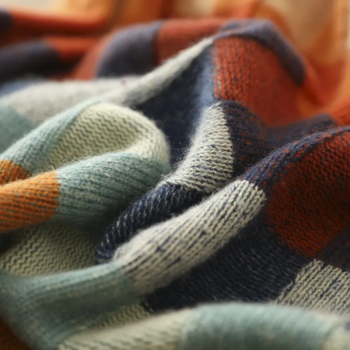 Jacqueline – Cosy Retro Knit Sweater