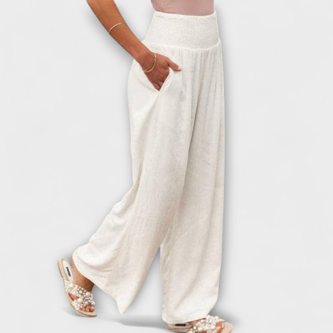 Pamela – Casual Wide-Leg Pants