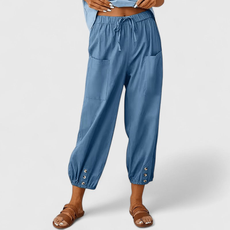 Felicity – Elegant Wide-Leg Summer Pants
