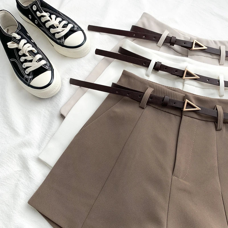 Isobel – Sleek High-Waist Shorts