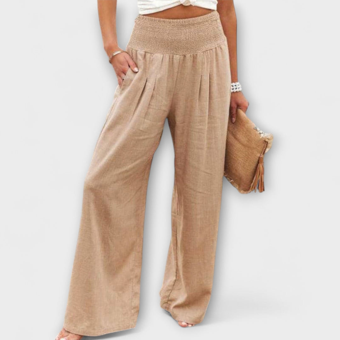 Pamela – Casual Wide-Leg Pants