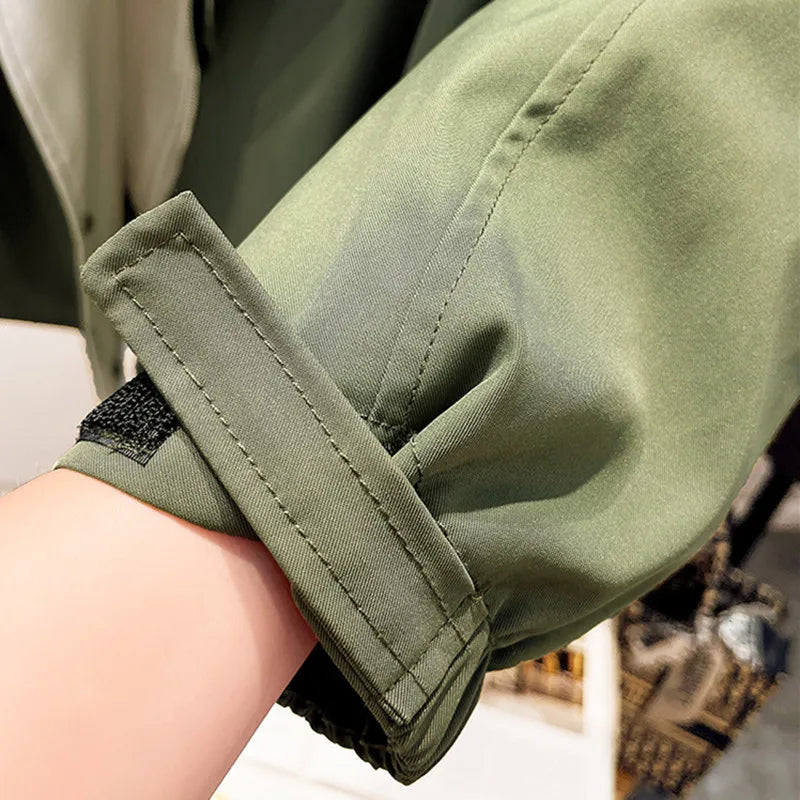 Frankie – Relaxed Cropped Denim Jacket