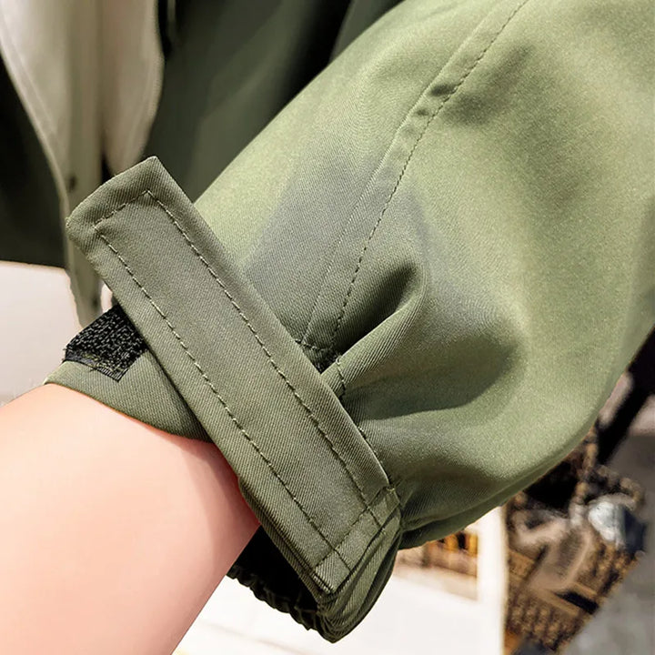 Frankie – Relaxed Cropped Denim Jacket