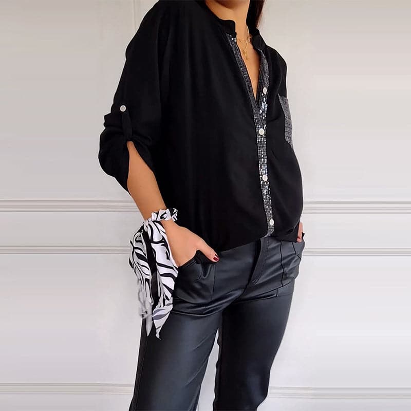 Eileen – Stylish Button-Up Top
