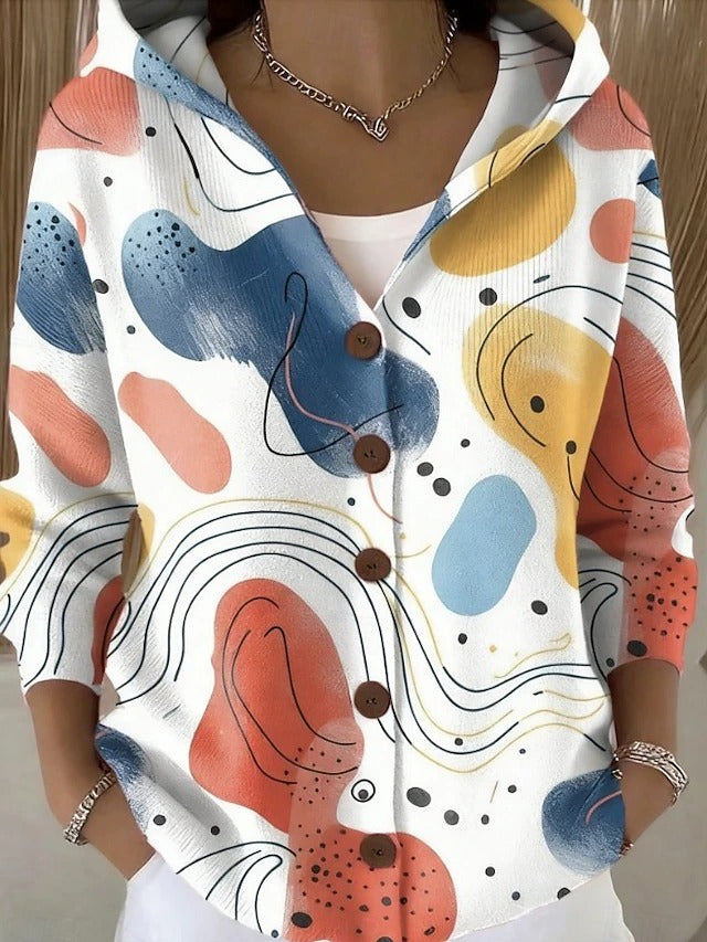 Susan – Artistic Warm Long Cardigan