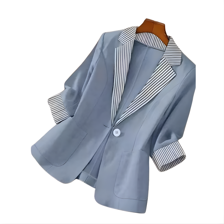Ethel – Classic Long Sleeve Blazer Coat