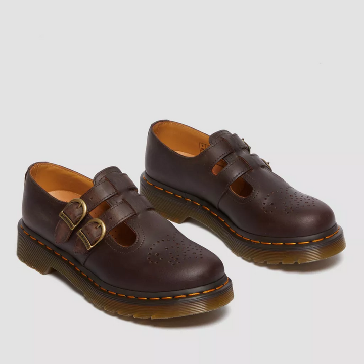 Lynda – Double Buckle Mary Jane Flats