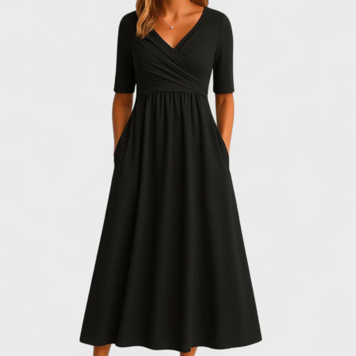 Pauline – Elegant Midi Dress