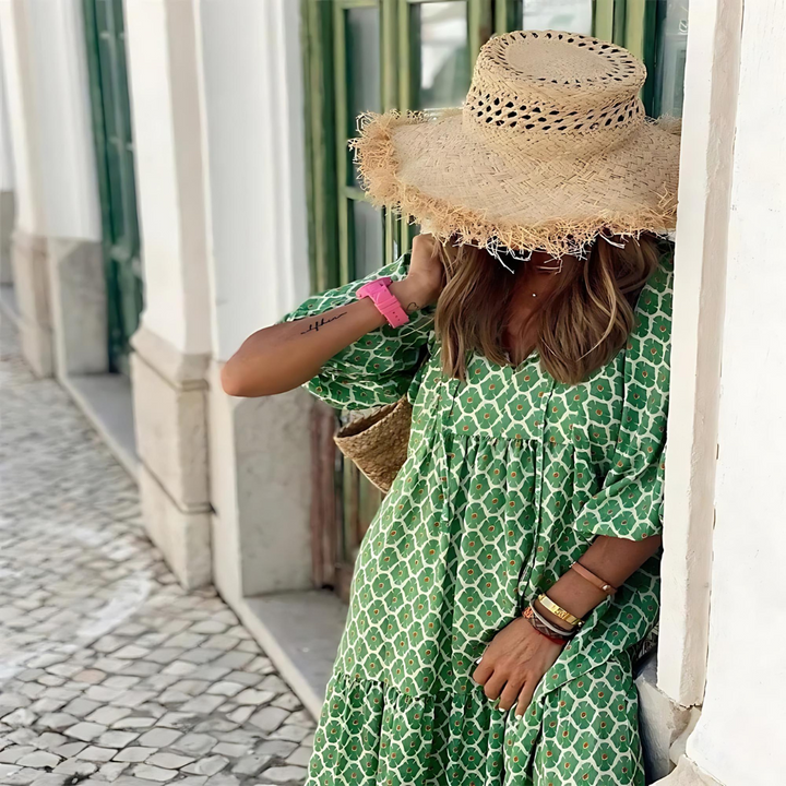 Teresa – Boho Chic Maxi Dress