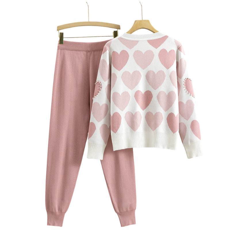Charlene – Relaxed Smocked Top and Wide Leg Pants Set