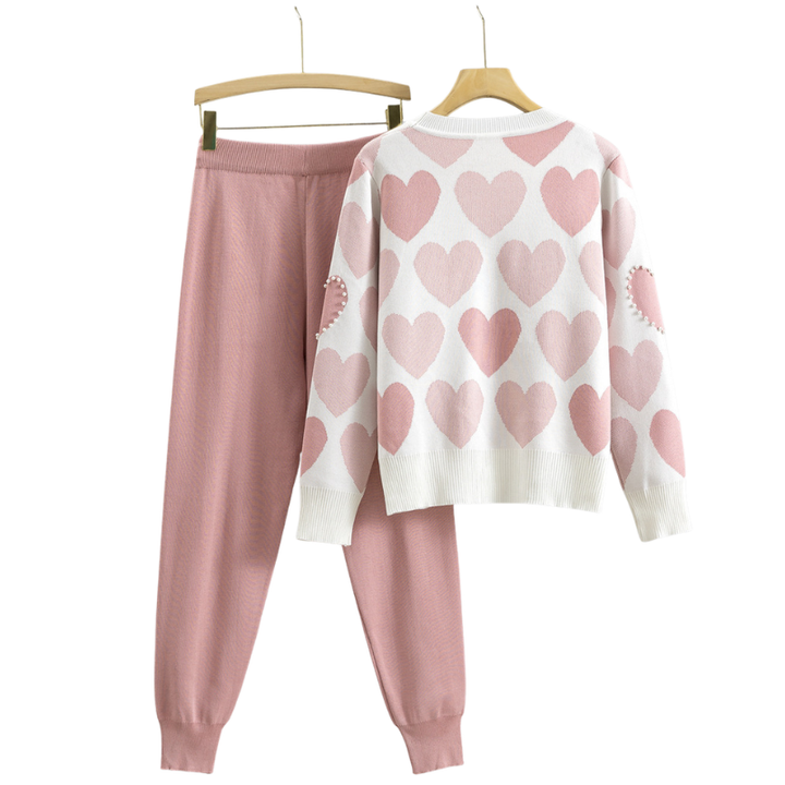 Charlene – Relaxed Smocked Top and Wide Leg Pants Set