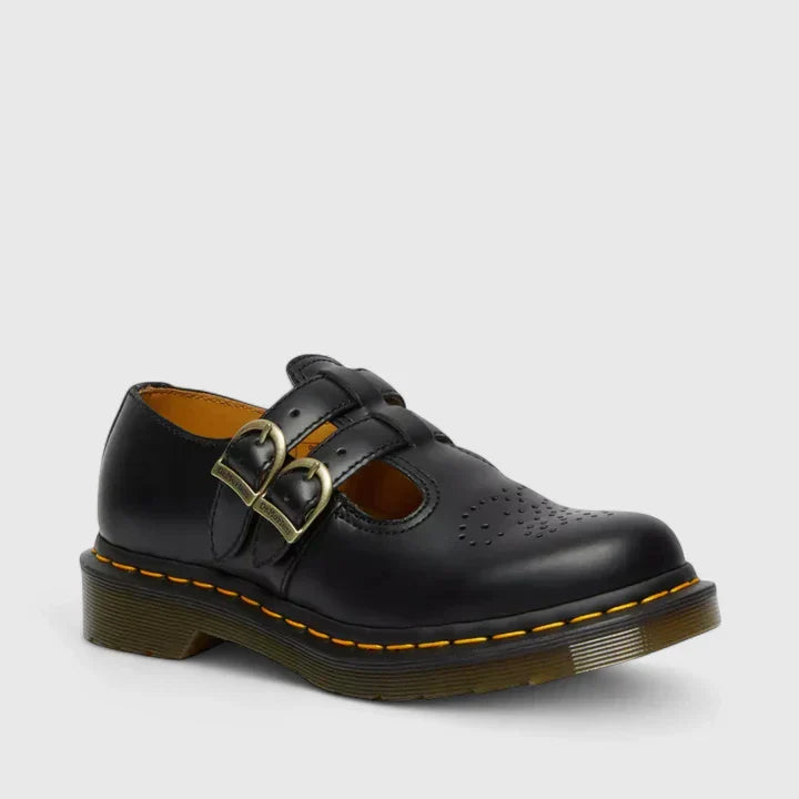 Lynda – Double Buckle Mary Jane Flats
