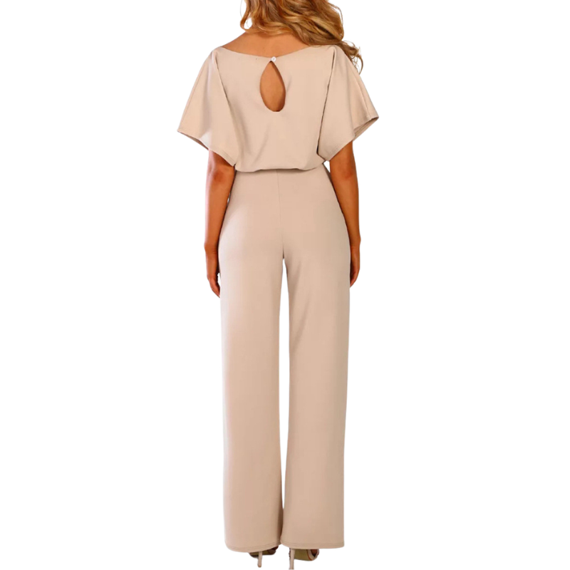 Amanda – Sophisticated Batwing Sleeve Jumpsuit